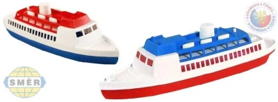 Směr Parník oceánský plastový do vody