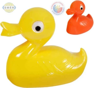 Směr Plavací zvířátko 2 barvy kachnička 12cm do vany Směr Plavací zvířátko 2 barvy kachnička 12cm do vany
