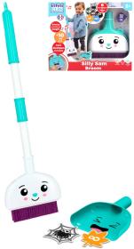 Smeták + lopatka baby uklízecí set Silly Sam s doplňky na baterie Zvuk