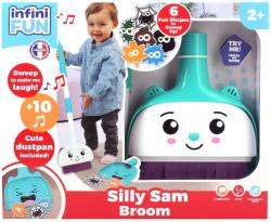 Smeták + lopatka baby uklízecí set Silly Sam s doplňky na baterie Zvuk