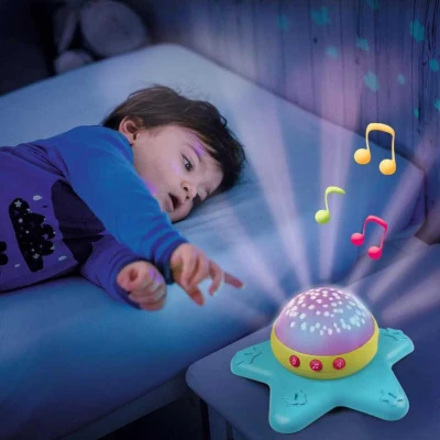 Smoby Baby Cotoons hudební kolotoč 2v1 na baterie Světlo Zvuk pro miminko
