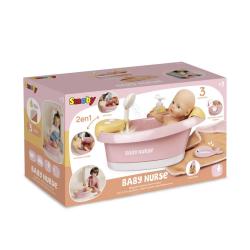 Smoby Baby Nurse Vanička pro panenky s příslušenstvím, elektronická