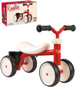 Smoby Baby odrážedlo Rookie červené odstrkovadlo s košíkem Smoby Baby odrážedlo Rookie červené odstrkovadlo s košíkem