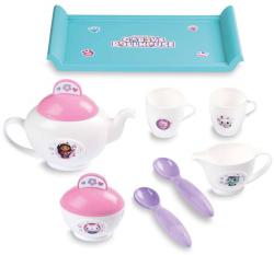 Smoby Čajový set dětské barevné nádobíčko s tácem Gabbys Dollhouse