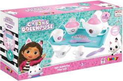 Smoby Čajový set dětské barevné nádobíčko s tácem Gabbys Dollhouse