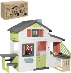 Smoby Domeček zahradní s kuchyní rozšiřitelný set s doplňky na baterie Zvuk