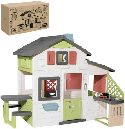 Smoby Domeček zahradní s kuchyní rozšiřitelný set s doplňky na baterie Zvuk Smoby Domeček zahradní s kuchyní rozšiřitelný set s doplňky na baterie Zvuk