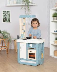 Smoby Kuchyňka Bon Appetit dětské kuchyňské studio s nádobím na baterie Zvuk