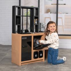 Smoby Kuchyňka Loft moderní dětské kuchyňské studio s nádobím a doplňky