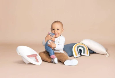 Smoby Little baby chodítko / kočárek / sedátko pro miminko set s panenkou 3v1