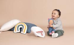 Smoby Little baby chodítko / kočárek / sedátko pro miminko set s panenkou 3v1