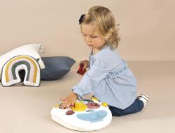 SMOBY Little Smoby baby chodítko / hrací deska / kočárek s aktivitami 3v1