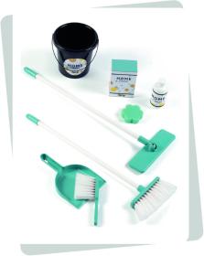 Smoby Malá uklízečka úklidový vozík s vysavačem a doplňky na baterie Zvuk