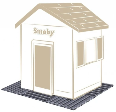 Smoby Podlaha základna pod dětské domy set 6 panelů 45x45cm