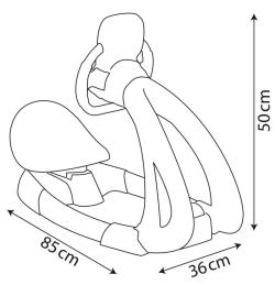 Smoby Trenažér V8 Driver Spidey simulátor řízení na baterie Světlo Zvuk