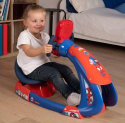 Smoby Trenažér V8 Driver Spidey simulátor řízení na baterie Světlo Zvuk