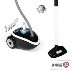 Smoby Vysavač dětský 27cm Eco Clean černobílý na baterie Zvuk plast