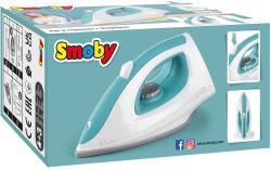 Smoby Žehlička dětská napařovací 18cm modro-bílá plast