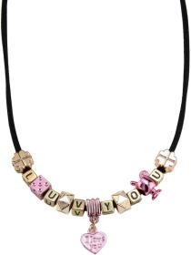 SO BEADS Sada šperků velká Rose Gold kreativní set dětská bižuterie