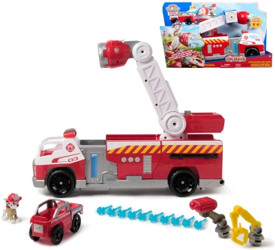 Spin Master Auto hasičské Paw Patrol střílí šipky na baterie Světlo Zvuk