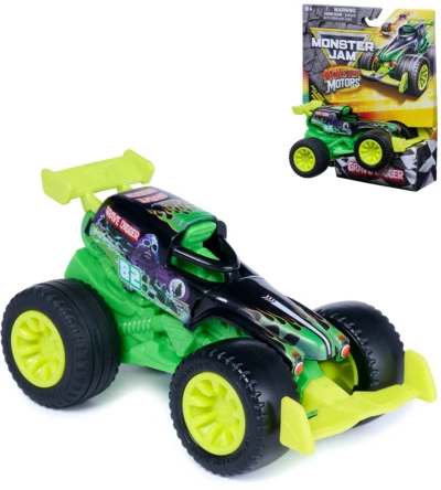 Spin Master Auto Monster Jam Motors Grave Digger na baterie Světlo