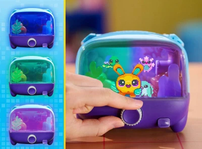 Spin Master BITZEE Interaktivní Akvárium na baterie LED Světlo Zvuk