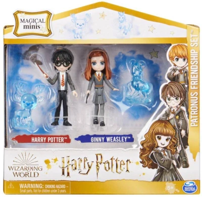 Spin Master Harry Potter mini figurka přátelé set 2ks Harry a Ginny s patrony