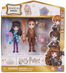 Spin Master Harry Potter mini figurka set 2ks George + Cho s doplňky