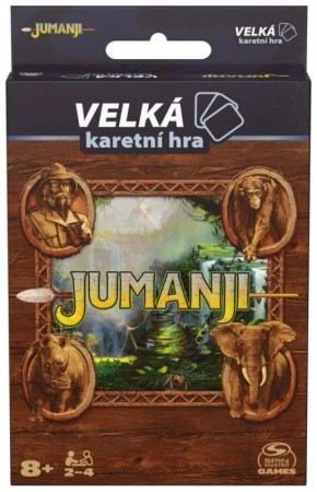 Spin Master HRA Jumanji velká karetní hra (společenská hra) Spin Master HRA Jumanji velká karetní hra (společenská hra)