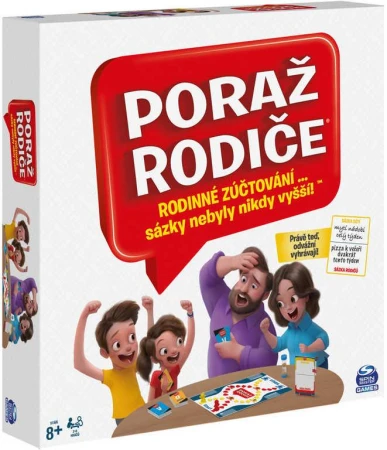 Spin Master Hra Poraz rodičov (spoločenská hra) Spin Master Hra Poraz rodičov (spoločenská hra)