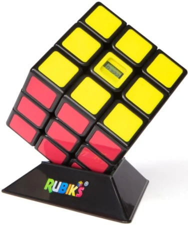 Spin Master HRA Rubikova kostka 3x3 hlavolam s časomírou na baterie