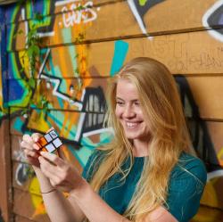 Spin Master HRA Rubikova kostka originál mini 2x2 dětský hlavolam