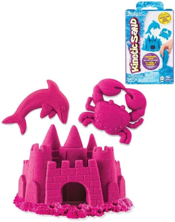 Spin Master Kinetic Sand 227g magický písek základní balení 4 barvy Spin Master Kinetic Sand 227g magický písek základní balení 4 barvy