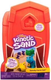 SPIN MASTER Kinetic Sand Farma herní set tekutý písek 340g s doplňky