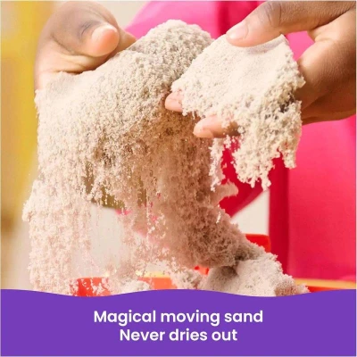SPIN MASTER Kinetic Sand Farma herní set tekutý písek 340g s doplňky