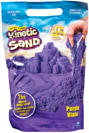 Spin Master Kinetic Sand fialový 900g tekutý písek Spin Master Kinetic Sand fialový 900g tekutý písek