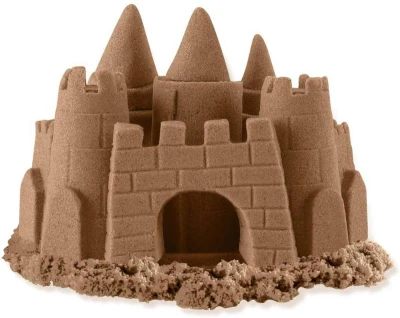 Spin Master Kinetic Sand hnědý 900g tekutý písek
