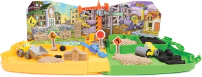 Spin Master Kinetic Sand kreativní set tekutý písek s doplňky v kufříku