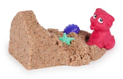 Spin Master Kinetic Sand pejsek v boudě herní set kinetický písek 4 druhy