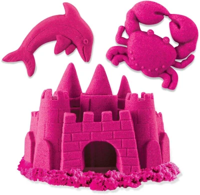 Spin Master Kinetic Sand růžový 900g tekutý písek