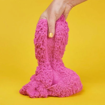 Spin Master Kinetic Sand růžový třpytivý 900g tekutý písek