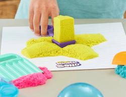 Spin Master Kinetic Sand velký herní set kinetický písek s formičkami a nástroji
