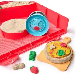 Spin Master Kinetic Sand výroba pizzy kreativní set kinetický písek s nástroji