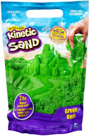 Spin Master Kinetic Sand zelený 900g tekutý písek Spin Master Kinetic Sand zelený 900g tekutý písek