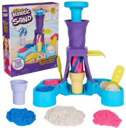 Spin Master Kinetic Sand zmrzlinárna kraetivní set tekutý písek s nástroji