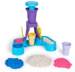 Spin Master Kinetic Sand zmrzlinárna kraetivní set tekutý písek s nástroji