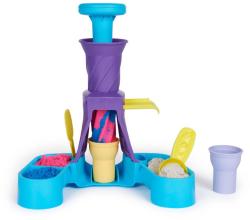Spin Master Kinetic Sand zmrzlinárna kraetivní set tekutý písek s nástroji