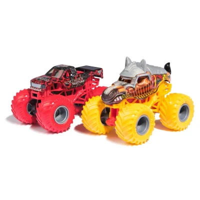 Spin Master Monster Jam auto kovové Monster Truck set 2ks různé druhy