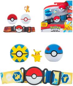 Spin Master ORBICO Clip and Go Poké Ball Belt set pás se 2 míčky a postavičkou Pokémon Spin Master ORBICO Clip and Go Poké Ball Belt set pás se 2 míčky a postavičkou Pokémon