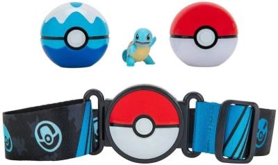 Spin Master ORBICO Clip and Go Poké Ball Belt set pás se 2 míčky a postavičkou Pokémon